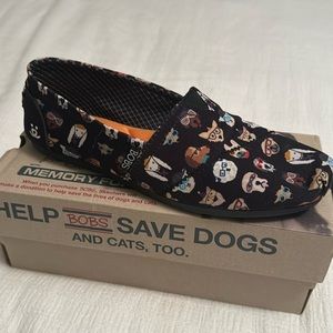 Bobs memory foam slip on shoes